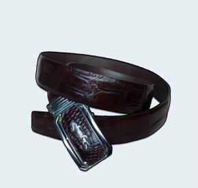 Dây thắt lưng da Ca Sấu bản rộng 4 cm